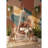 Bronzer Hanging Chair Swing With Cushion