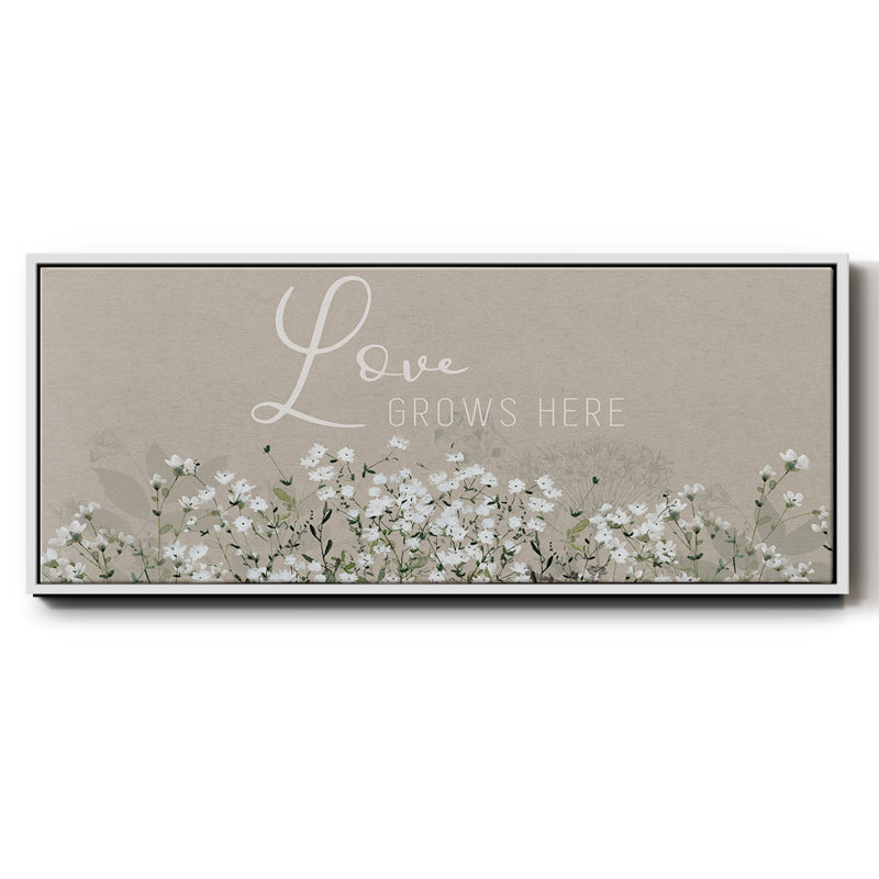 Bouquet of Love - Toile encadrée, H 24 po x l 60 po