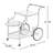 Rommel Metal Bar Cart