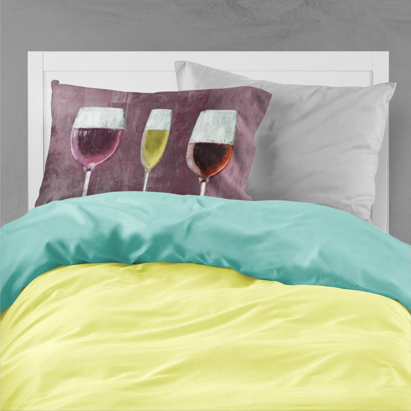 Taie d’oreiller 3 verres d’humidité à vin