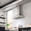 36" Crown Sound 400 CFM Ducted Wall Mount Range Hood in Stainless Steel with Wi-Fi-73805087
