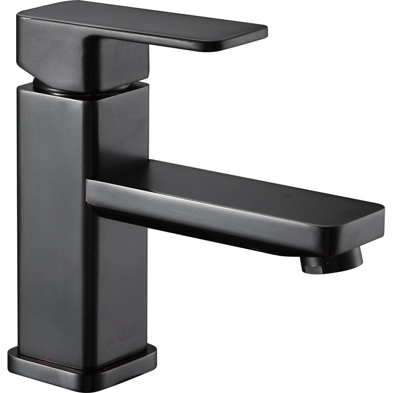 Naiadi Single-Hole Single-handle Bathroom Faucet, Oil Rubbed Bronze