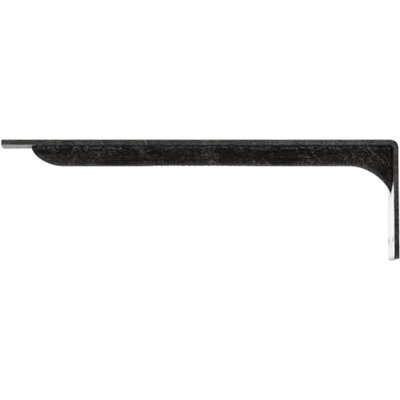 2"W x 20"D x 6 1/2"H Embrey Steel Bracket, Antiqued Silver