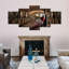 Ensemble de vinerie sur toile 5 pièces-415053331