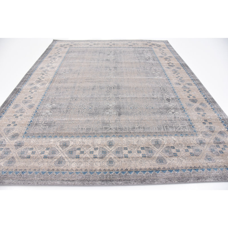 Gwendolyn Floral Indoor Rug, Round 6'1" - 3