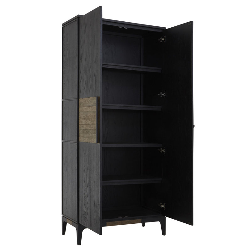 Mallen 2 Door Solid Wood Wardrobe