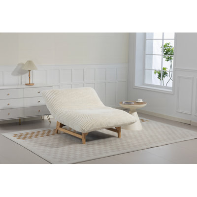 Fauteuil à billes confortable pour adultes, canapé paresseux sans accoudoirs avec rembourrage en éponge haute densité et tissu velours côtelé doux, idéal pour le salon et la chambre à coucher