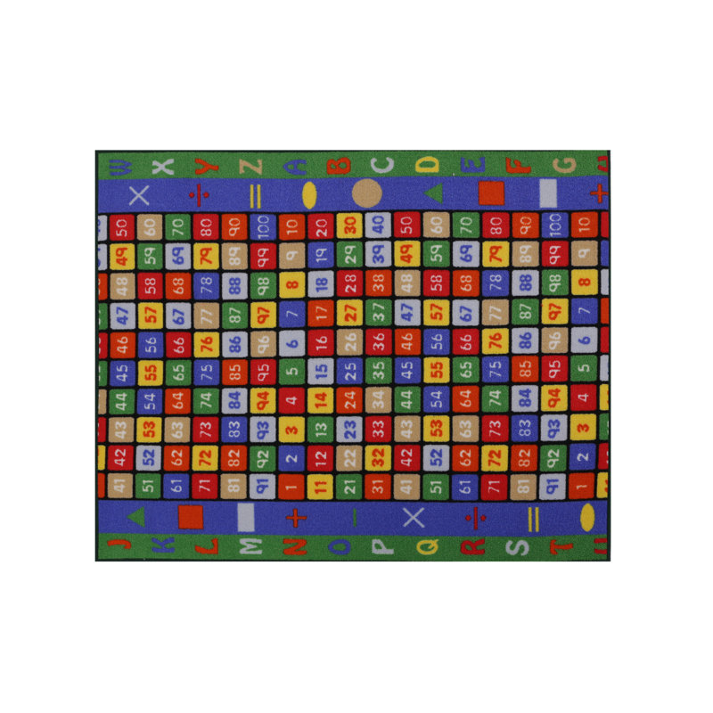 Rectangle Guernon Patchwork Machine Woven 3'3" x 4'1" Polyamide Area Rug in Green/Blue/Red