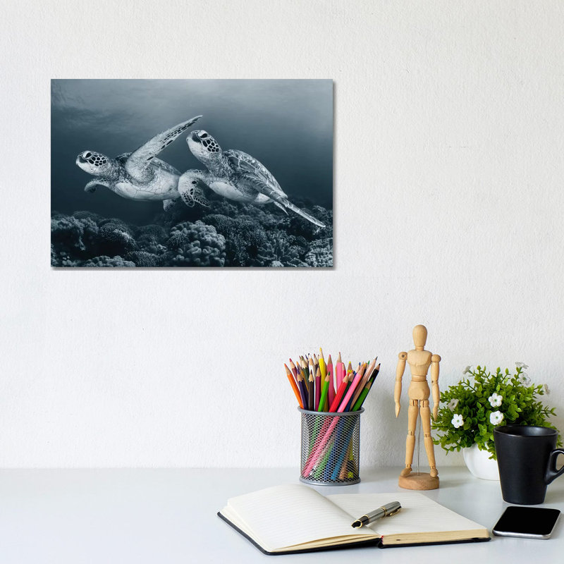 Twin Dance by Andrey Narchuk - Wrapped Canvas Print, 20.32cm H x 30.48cm W x 1.91cm D