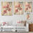 Pink Springtime Cherries - Cherry On Wood Print-321390340