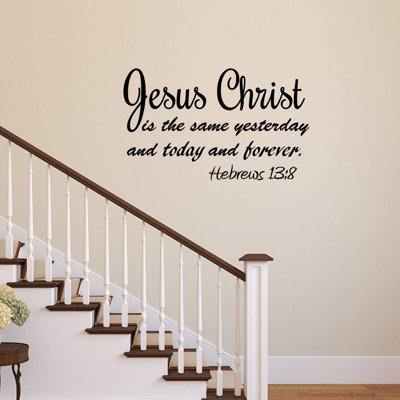 Text & Numbers Non-Wall Damaging Wall Decal