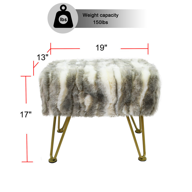 Markie Everly Hallway Bench, Gris