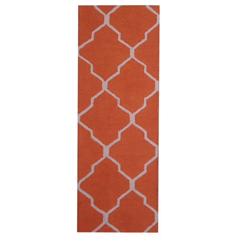 Wool Geometric Indoor Rug