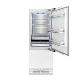 ZLINE 30" 16.1 cu. ft. Panel Ready Built-In 2-Door Bottom Freezer Refrigerator with Internal Water and Ice Dispenser