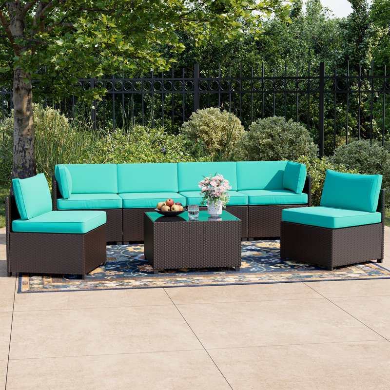 Canapé modulaire d'extérieur pour terrasse