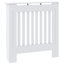 Housse de radiateur avec tablette de rangement supérieure, housse de chauffage, panneau de fibres à densité moyenne, 44,1 po x 7,5 po x 32,1 po, blanc-70533532-132453088-132453091
