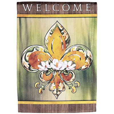 Tolna Double Sided 18'' H x 13'' W Polyester Garden Flag