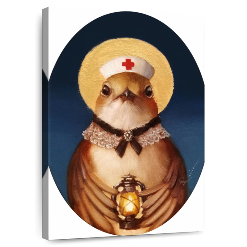 Florence Nightingale, 24" H x 16" W