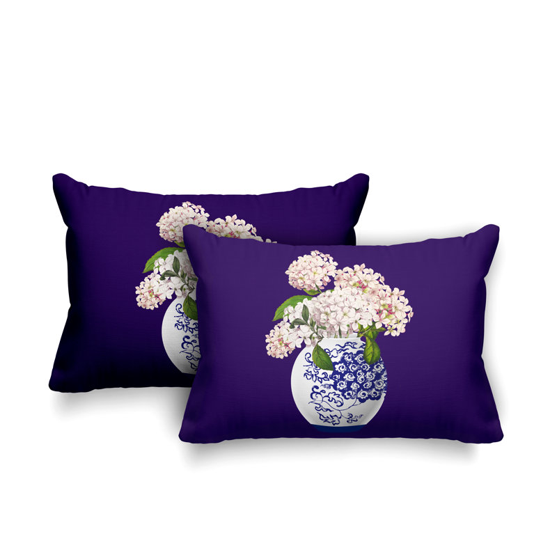 Coussin intérieur / extérieur Lumbar, Mauve