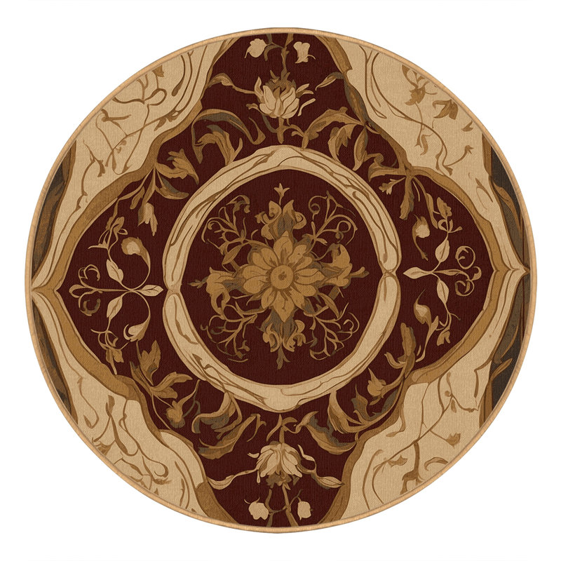 Regal Whispers Rug, Round 7'