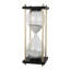 Ensemble de 2 sabliers 4 x 4 x 9 po (environ 30 minutes), blanc