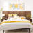 Modway Render Wall Mount Queen Headboard and Modern Nightstands-88459697