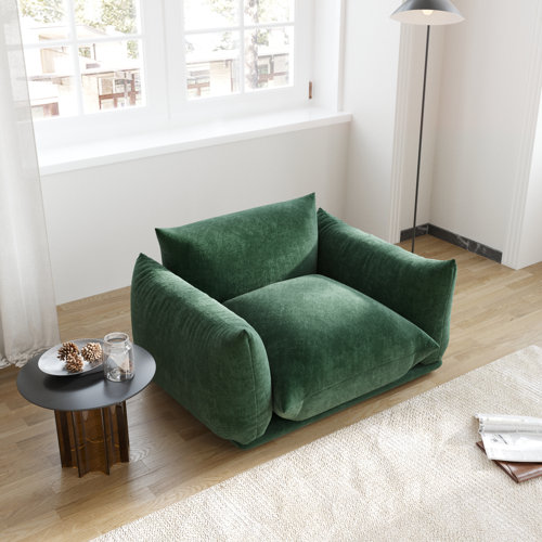 Ebern Designs Toupin 50.39'' Upholstered Single Sofa & Reviews | Wayfair