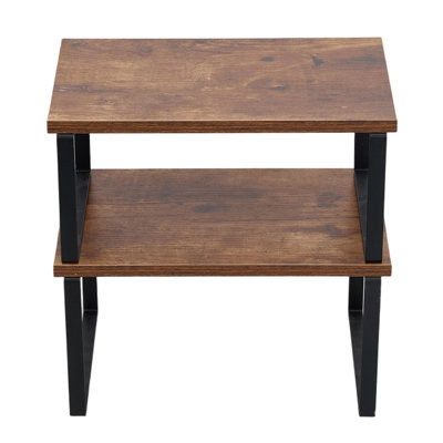 Iron,Wood Bracket Shelf