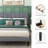 Upholstered Platform Bed Frame With Tufted Fabric Adjustable Headboard, No Box Spring Needed-106775798-133641859