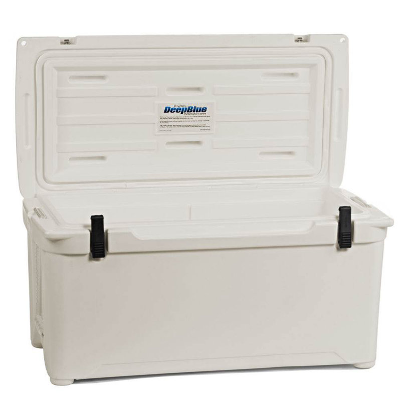 Engel Coolers 76 Quart 96 Can Performance Roto Molded Cooler, White(Open Box)
