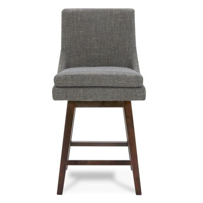 Tabouret de comptoir pivotant 26 po Aleksy
