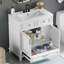 Meuble-lavabo de 30 po avec lavabo en céramique, armoire de rangement avec portes à fermeture douce et tiroirs-1839798725-1839798724