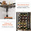 Aniessa Wine Bottle & Glass Rack-966000786