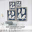 Reproduction encadrée FLORAL Series DCCV III - bois massif-1667671930