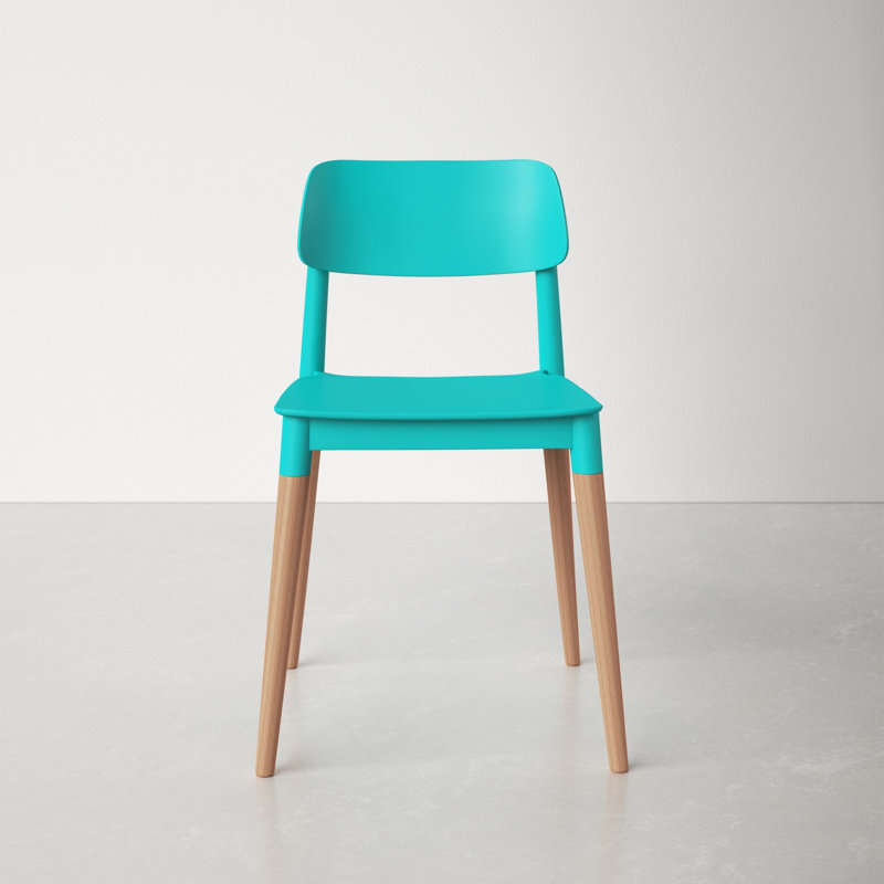 Jago 17.7'' H Side Chair, Turquoise, 1