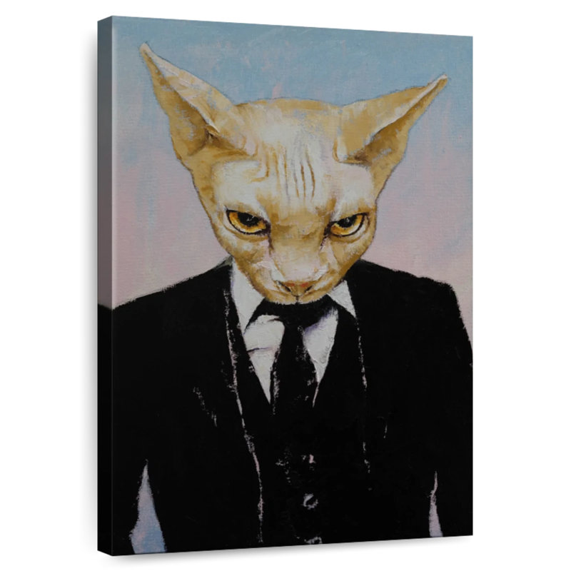 Brampt Mister Cat, 36" H x 24" W
