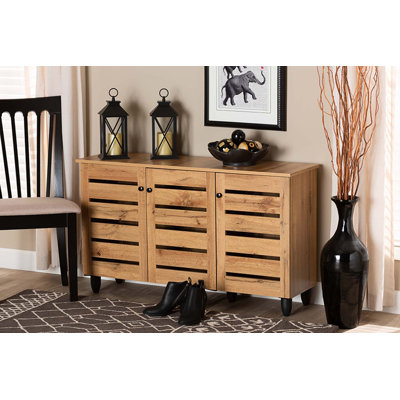 14 Pair Shoe Storage Cabinet