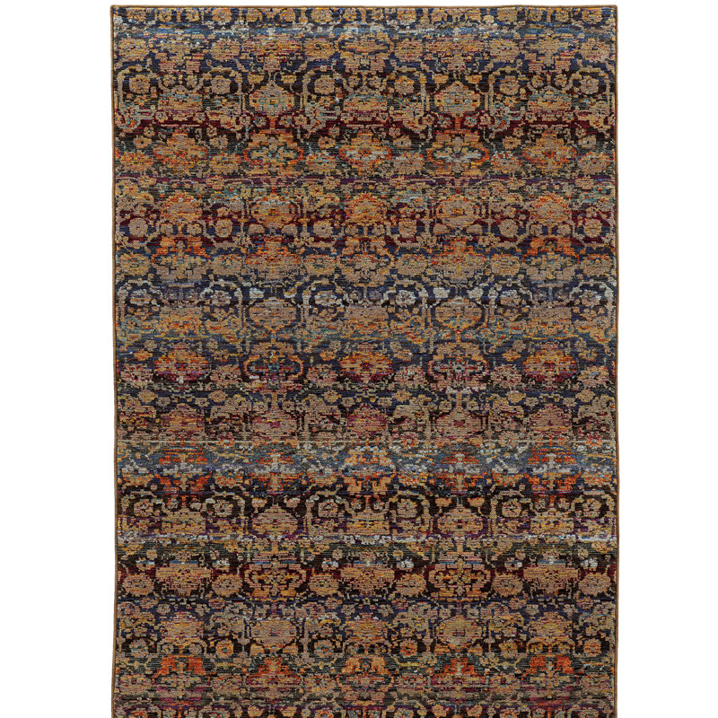 Tuma Abstract Indoor Rug, Rectangle 5'3" x 7'3"