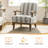 Amilio 28" W Farmhouse Upholstered Armchair with Solid Wood Frame-966426070