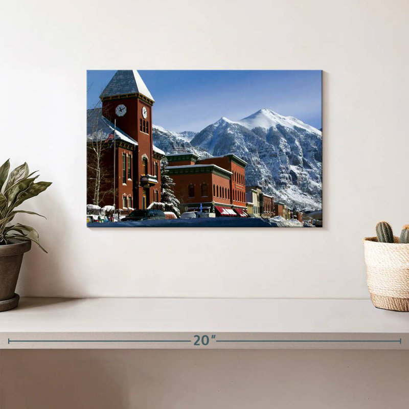 Kavia Telluride Colorado Winter, 8" H x 12" W