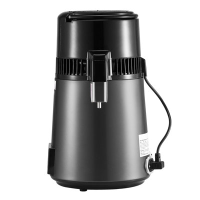 Distillateur d'eau - 1,1 gallon - 1750 W - l 9,45 po x P 9,45 po x H 16,14 po - Acier inoxydable - 1 pièce - 1,1 gallon grande capacité pour un usage familial et commercial