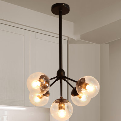 Lustre sphérique Spoutnik 5 lumières Veney