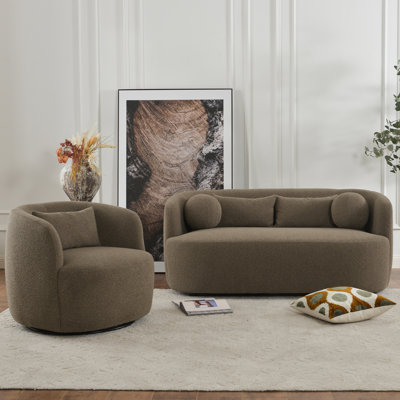 Ensemble de salon 2 pièces Boucle