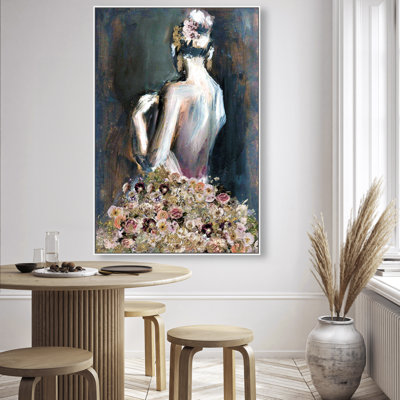 Pensée sur vous - impression sur toile