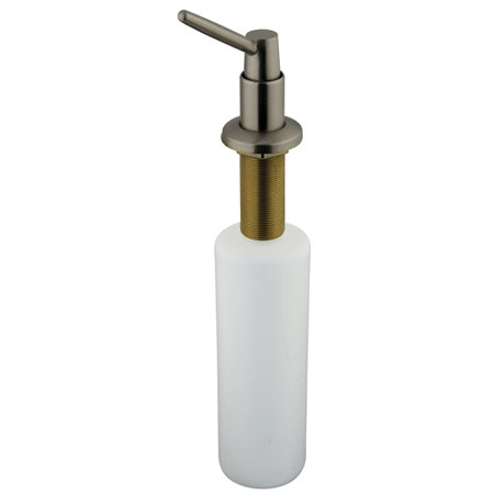 Distributeur de savon décoratif, Nickel satiné