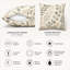 Housse et insert de coussin abstrait à lignes verticales 3D-89608922-89608926