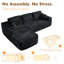 Canapé modulaire rembourré 2 pièces Boneless-1125456955-1125456952
