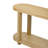 Modern Minimalist Ash Veneer Entryway Table With Streamlined Desktop Design, Suitable For Study Rooms, Entryways, Hallways, Living Rooms, And Foyers-2130053368