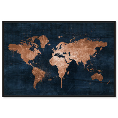 Mapamundi - carte du monde moderne