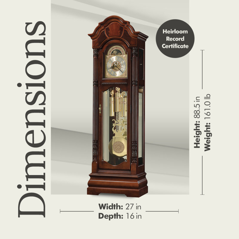 Winterhalder II 88.5" Grandfather Clock